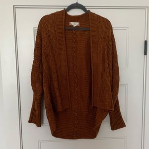 Burnt Orange Cardigan